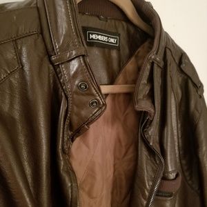 Members Only Faux Leather Jacket